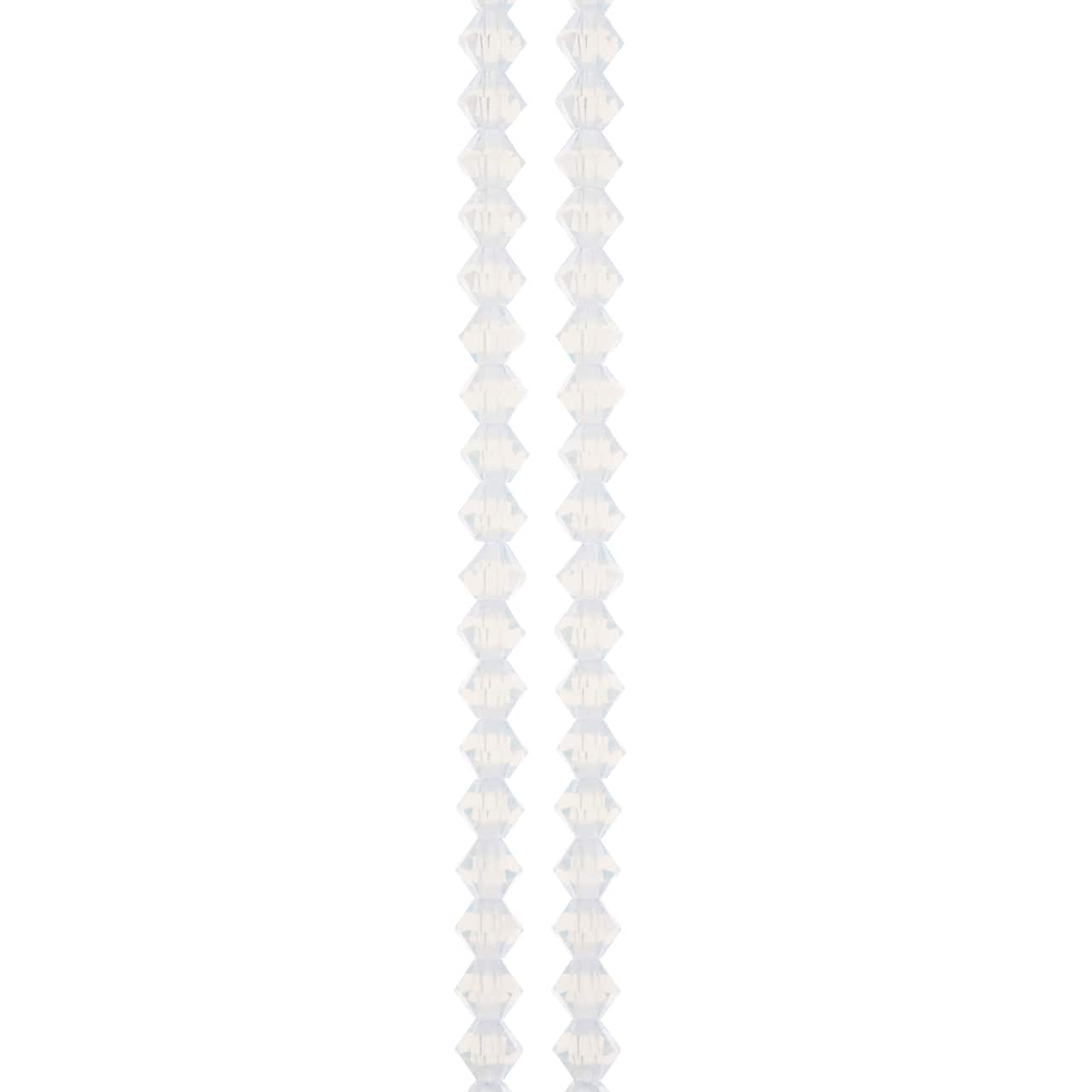 12 Pack: Preciosa Glass Crystal Bicone Beads, 4mm by Bead Landing™